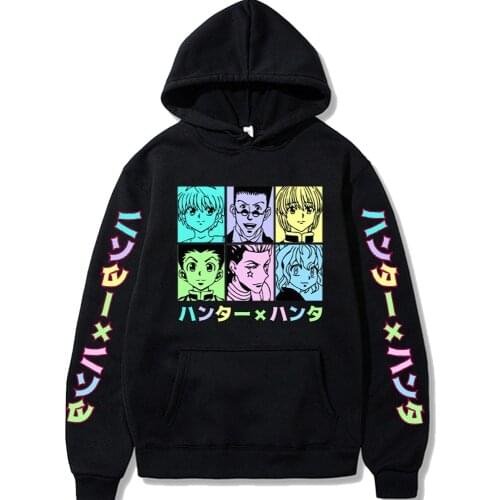 Janpanese Anime Hunter X Hunter Killua Hoodie Men Women Unisex Hoodies Sweatshirts Hoodie