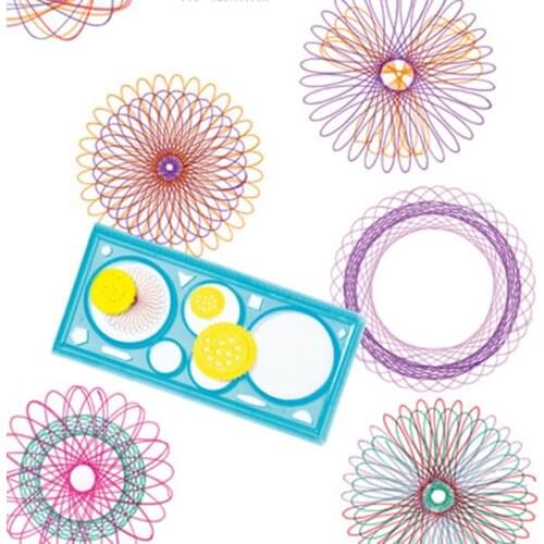 1 Pc Spirograph Geometric Ruler Drafting Tools Stationery For Students Drawing Set Learning Art Sets Creative Gift For Children
