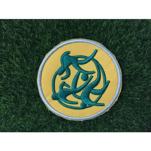 1998 Embroidery Europe Cup Patch Heat Transfer Soccer Badge