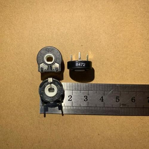 2pcs Imported Spanish PIHER adjustable potentiometer, PT15-4.7K horizontal oval hole