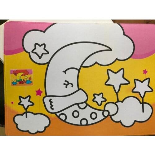 3000pcs Color Sticker cards for sand art, A4 size