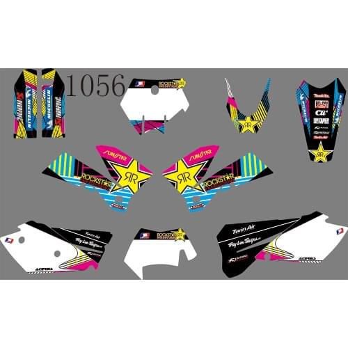 3M Customized Motorcycle Team Graphic & Backgrounds Dirt Sticker Kit Decals FOR KTM EXC 2005-2007