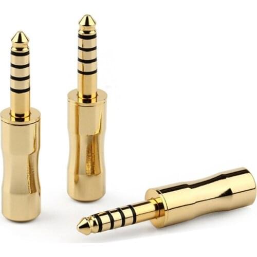 HiFi 4.4mm Jack Headphone Adapter 4.4 Plug 5 Poles Speaker Connector Speakon Connectors For NW-WM1Z/A Acoustics Terminals