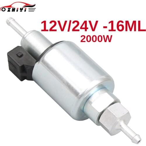 12V/24V 16ML Parking Heater Accessories for Eberspacher Airtronic D2 Fuel Injection Pulse Metering Electromagnetic Fuel Pump