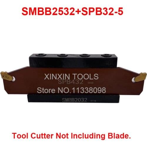 Free delivery of SPB32-5 NC cutter bar and SMBB2532 CNC turret set Lathe Machine cutting Tool Stand Holder For SP500,ZQMX5N11