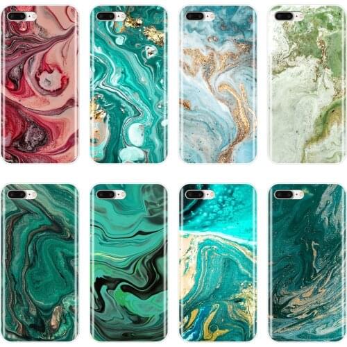 For iPhone 6 S 6S 7 8 X XR XS Max Case Silicone Luxury Marble Pattern Back Cover For Apple iPhone 8 7 6S 6 S Plus Phone Case