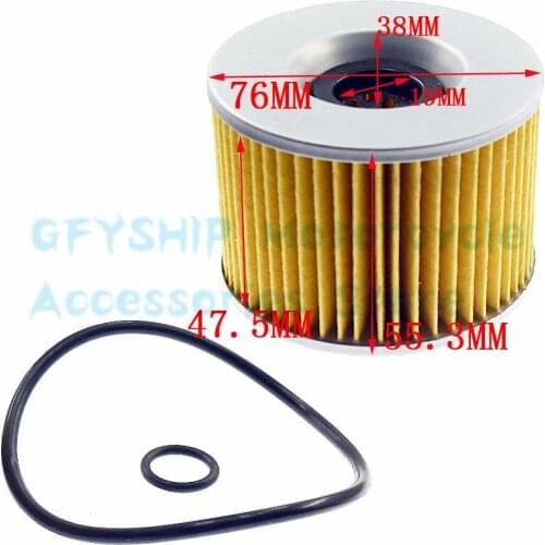 For Kawasaki KZ1100 KZ 1100 KZ-1100 LTD Spectre 1981-1983 1981 1982 1983 81 82 83 Motorcycle Oil Grid Filter Moto HF401 Filters