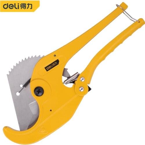 Deli 63mm Pipe Cutter Hand Tool Knife Tube Tool Scissor Cutter Water Aluminum Plastics Pipe Gas Pipe Electrical Appliance Piper