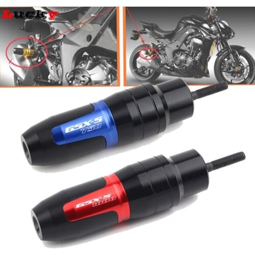 For SUZUKI GSX-S750 GSXS750 GSX-S1000 GSXS1000 GSXS GSX-S 750 Motorcycle CNC Frame Crash Pads Exhaust Sliders Crash Protector