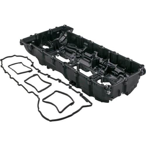 Cam Rocker Cover For BMW 135i 335i 535i X1 X3 X4 X5 X6 xDrive35i N55 3.0T Engine Valve Cover + Gaskets 11127570292