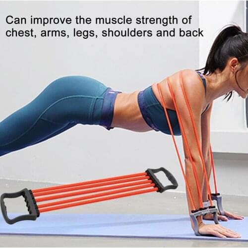 Multifunctional Adjustable Chest Expander Hand Exerciser Training Fitness Tool Chest Expander Hand Exerciser Training Fitness To