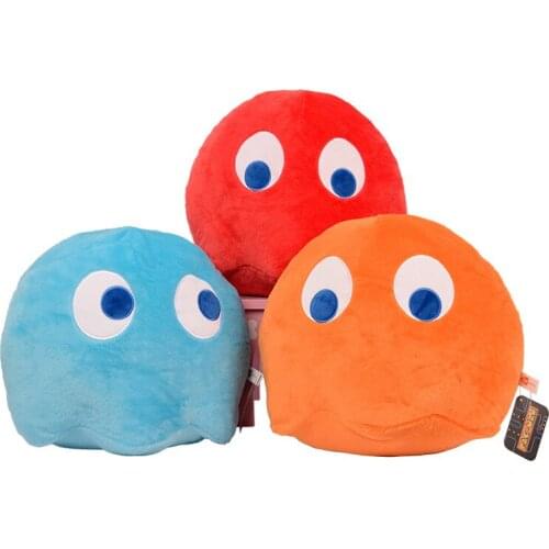 Pace Plush Doll Cinnamoroll Stuffed Toys Pac-Ghost Anime Plush Man Q- Bert Cartoon Movie Toys Birthday Gifts For Children