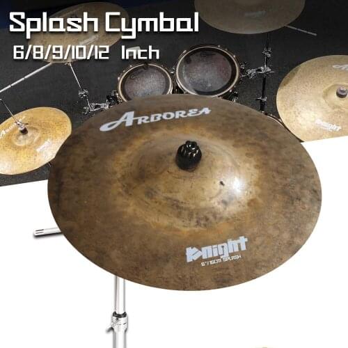 Arborea knight special serie 10'' splash cymbal for drummer