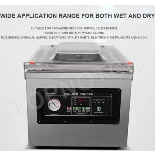 Food Vacuum Machine Sealer Packing Machine Wet And Dry Commercial Home Fully Automatic Small Vacuum Compressor Bag Sealer