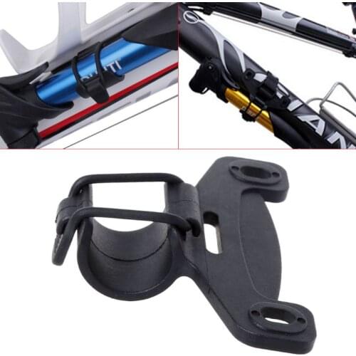Bicycle Air Pump Clip Inflator Holder Mount Elastic Band MTB Road Bike Supplies J6PF