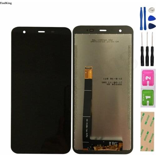 New Tested LCD Display For Blackview BV6600 BV 6600 LCD Display + Touch Screen Digitizer Panel Front Glass LCD Screen Assembly