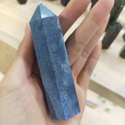 1pcs Blue coral Crystal pillar Polished Healing from Chakra healing