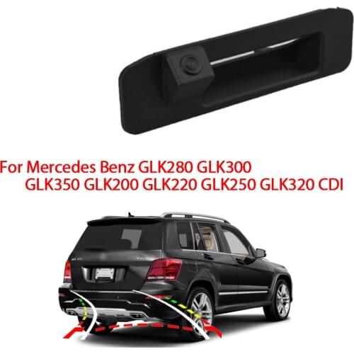 For Mercedes Benz GLK280 GLK300 GLK350 GLK200 GLK220 GLK250 GLK320 CDI Car Trunk Handle wireless Rear View Camera