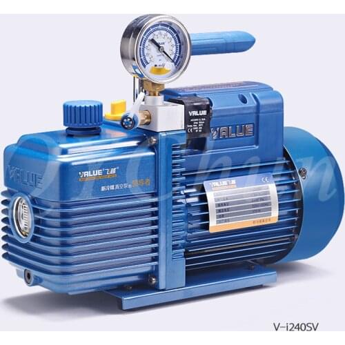 370W 2L two-stage new refrigerant vacuum pump V-i240SV air conditioning pump pumping filter for R410A, R407C, R134a, R12, R22