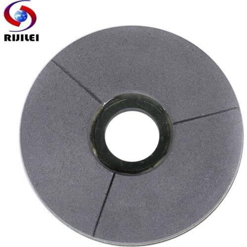 RIJILEI 5-10 Inch BLACK Diamond Grinding Disc 125-250mm Marble Surface Polishing Pad Granite Resin Polishing Disc BG02