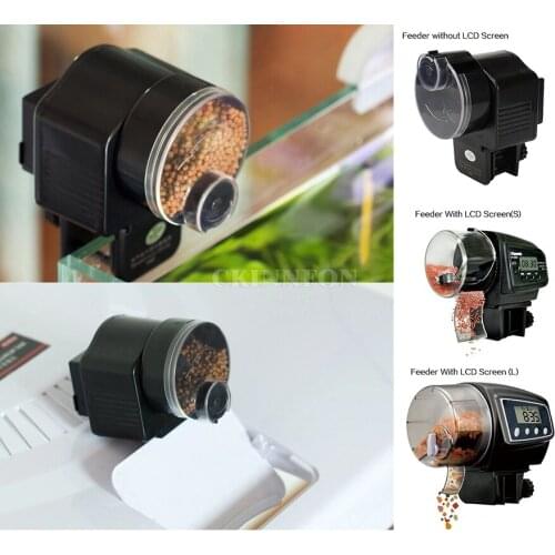 DHL 50PCS Digital Automatic Aquarium Tank Pond Fish Timer Food Feeder LCD Timed Feeding Fish Supplies