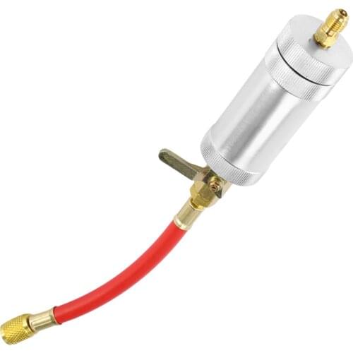 Durable R134A R12 R22 Air Conditioning Car Oil Injection Tool Coolant Filler Tube Pipe Auto Part Tools