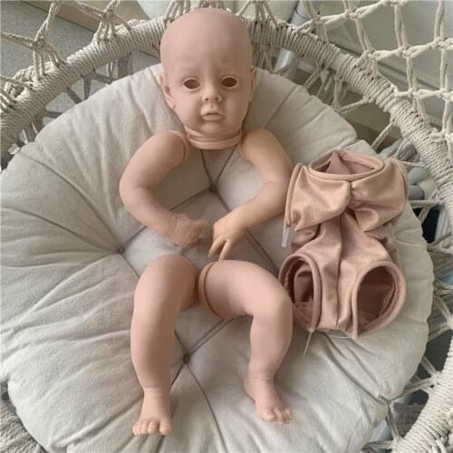 21inch Reborn Doll Kit Chloe Limited Pouplar Edition Lifelike Soft Touch Unfinished Doll Parts Doll Accessories