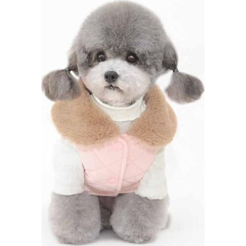 New autumn and winter pet cotton clothes warm dog clothes pet clothes cat clothes puppy clothes winter cotton clothes
