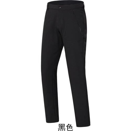Autumn and winter new couple single layer thick outdoor leisure stretch trousers