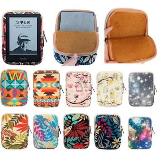Shockproof Sleeve Canvas Tablet Bag For Amazon Kindle Paperwhite 1 2 3 4 2018 Case Voyage 2016 8th 6 inch Pocketbook Ebook Cover