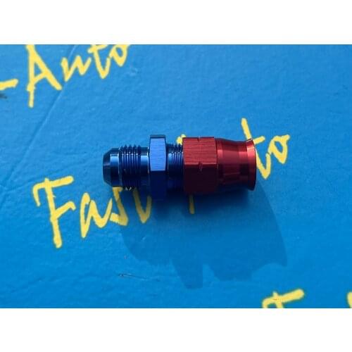 Straight 9/16-18unf thread Hard Tube Adapter adaptor an6 an-6 -6an male to 5/16 tube fitting
