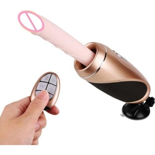 Remote Control Sex Machine Gun Automatic Thrusting Big Dildo Vibrator Suction Cup Female Masturbation Adult Sex Toys for Woman