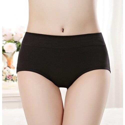 1PC Female Physiological Pants Warm Leak Proof Menstrual Period Panties Underwear Healthy Cotton Pocket Seamless Lengthen Briefs