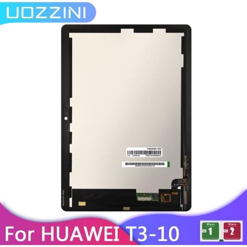 Tested For Huawei MediaPad T3 10 AGS-L03 AGS-L09 AGS-W09 T3 LCD Display Touch Screen Digitizer Assembly Frame For Mediapad T3 10