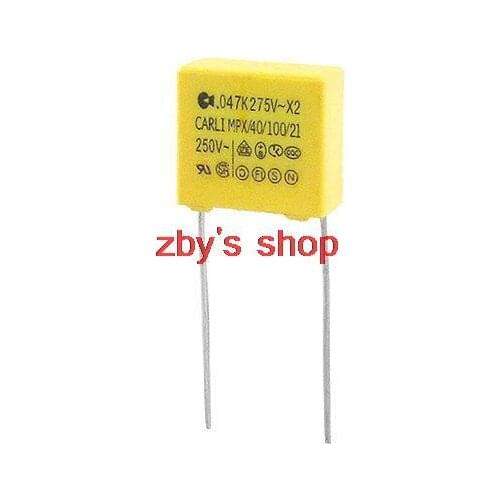 10 Pcs 0.047uF Radial Lead Safety Capacitors MPX X2