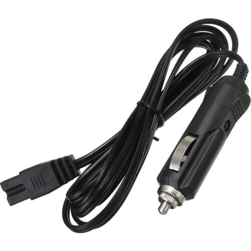2m 12V Replacement Car Cooler Box Fridge Cigarette Lighter 2 Pin Charger Cable