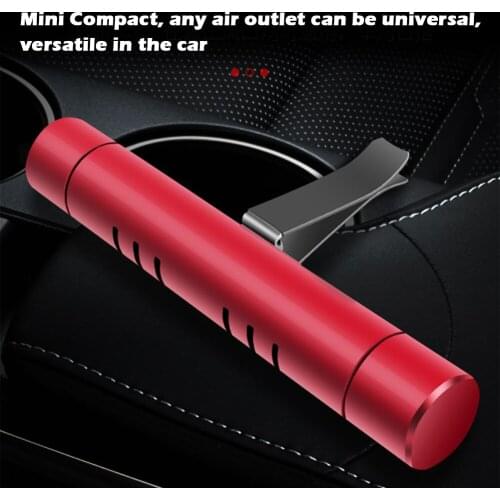 Auto Accessories Interior Perfume Gift Car Styling Air Freshener Aluminum Auto Air Conditioner Vent Clip Solid Perfume