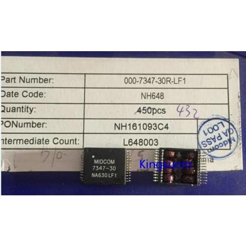 Free shipping 10pcs 000-7347-30R-LF1 MIDCOM silk screen 7347-30