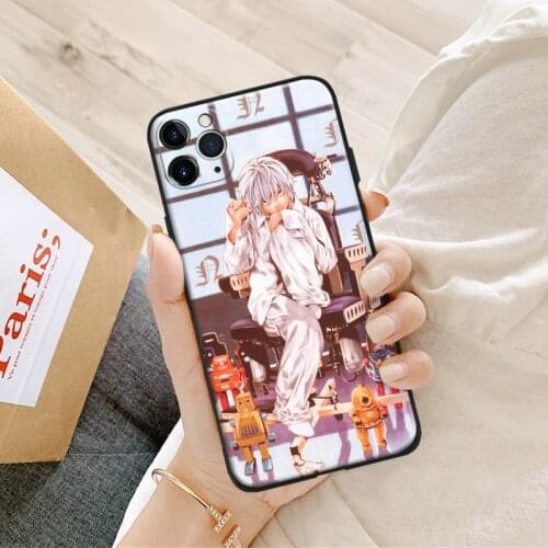 Nate River Death Note Anime Glass Soft Silicone Phone Case FOR IPhone SE 6s 7 8 Plus X XR XS 11 12 Mini Pro Max Cover Shell