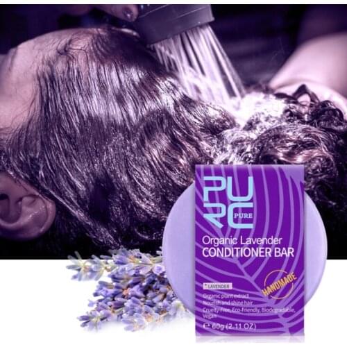 Household Handmade Bathroom Practical No Chemicals Handmade Lavender Scent Hair Care Soap Body Soap