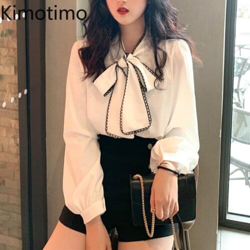 Kimotimo White Blouses