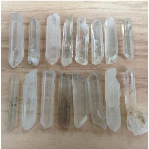 Natural White crystal pillar point