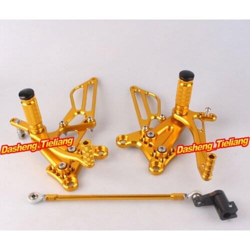 Motorcycles Adjustable Shift Brake Rear Set Footpegs Foot Rest Peg For Honda NSF100 NSR50 All Years Spare Parts