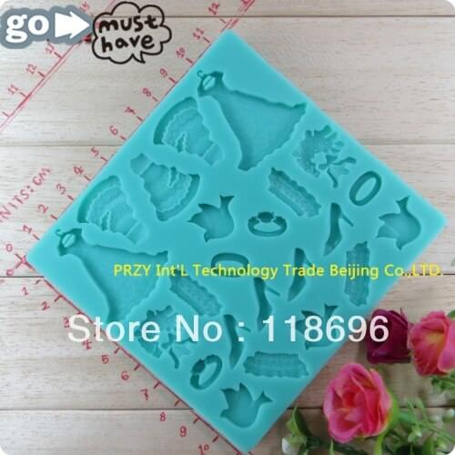 New style large wholesale hot sale chocolate silicon mold fondant Cake decoration mold NO.SI201