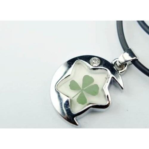 YQTDMY 20 pcs four Leaf Leaves Clover pendant quality fashion jewelry charms women accessories