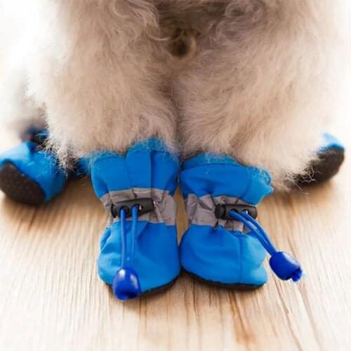 Pet Dog Multicolor Shoes Waterproof Anti-slip Boots Cat Socks Super Soft Shoes For Dogs For Cats Pet Foot Cover Pet Products