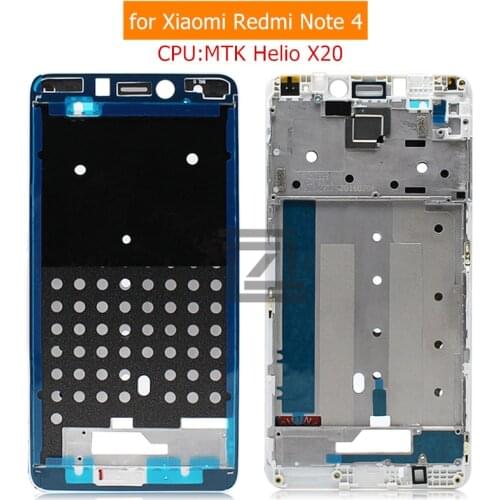 Mid Frame Plate for Xiaomi Redmi Note 4 MTK Middle Frame LCD Supporting Faceplate Bezel Housing Replacement Repair Spare Parts