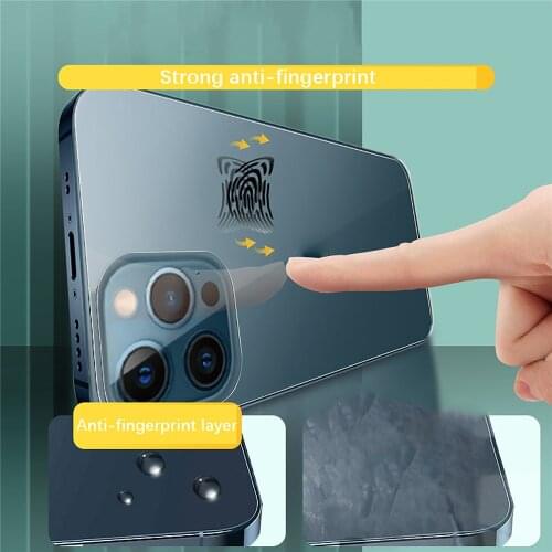 Phone Back Protective Glass Film Clear Rear Tempered Film Screen Protector for iPhone 12 Pro Max 6.7 / 6.1 Phone Accessories