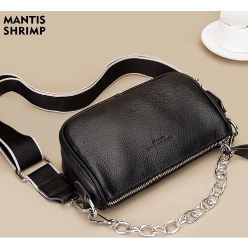 Women Bag 2021 Genuine Leather Handbag New Fashion Bag Casual Shoulder Bag Small Bag High Quality Luxury Crossbody Messenger Bag