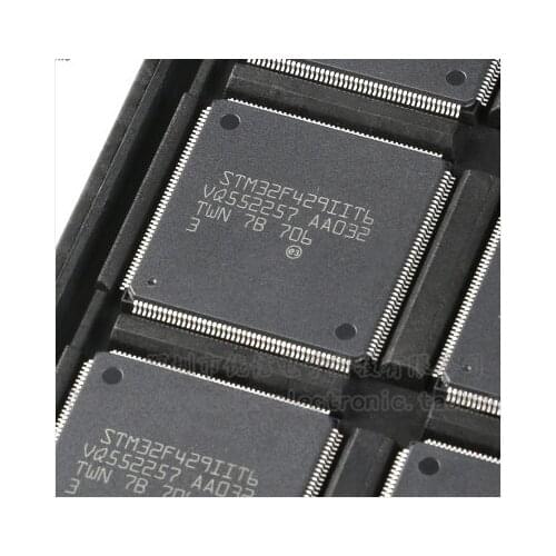 20PCS/LOT STM32F429IIT6 LQFP-176 Microcontroller IC 32-Bit 180MHz 2MB (2M x 8) FLASH New original